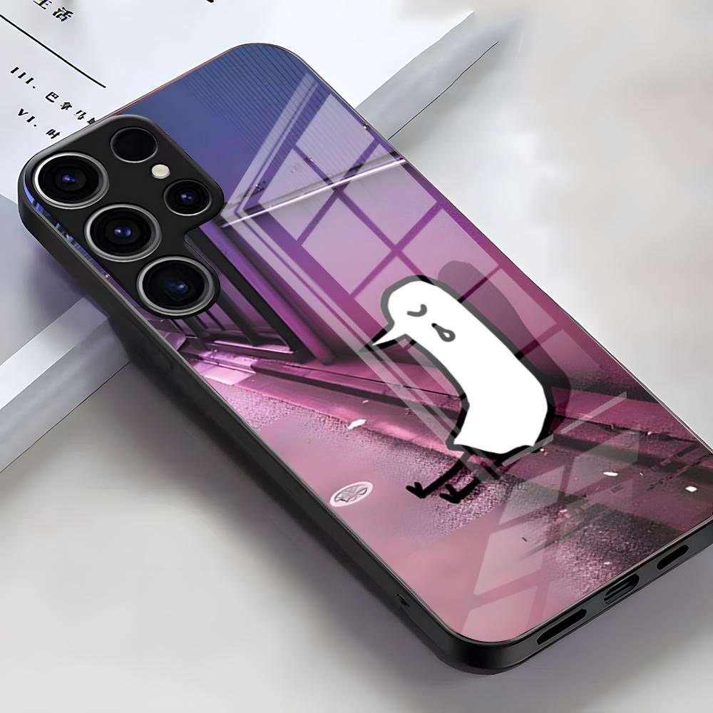 Goodnight Punpun Phone Case For Samsung S26 S25 Edge Ultra S23 S22 S21 S20 Ultra Plus S24 Fe A54 A53 A25 Glass Cover