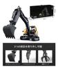 Alloy RC Excavator with Wireless Power Unlimited Lights Miniature Construction Construction Vehicle Birthday for Beaches and Sandboxes Excavator,