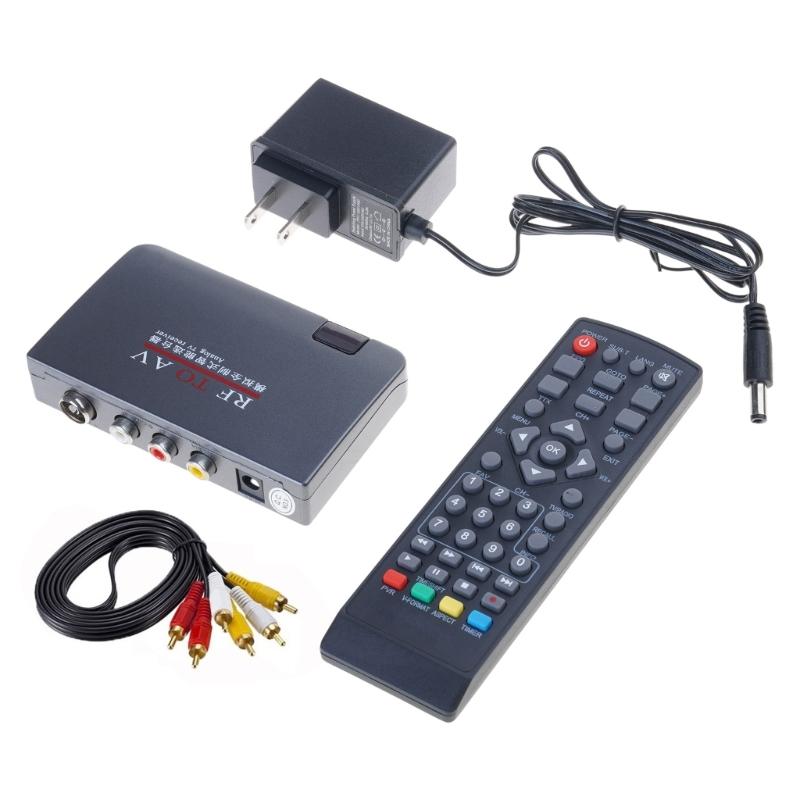 

Universal RF to Video Converter Channel Select Supports NTSC Formats for Seamlessly Old TV Connection 1