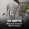 Adaptor Puternic Schuko la CEE pentru Încărcător EV 11KW Convertește Schuko în Priză CEE cu 5 Pini pentru Încărcare Eficientă