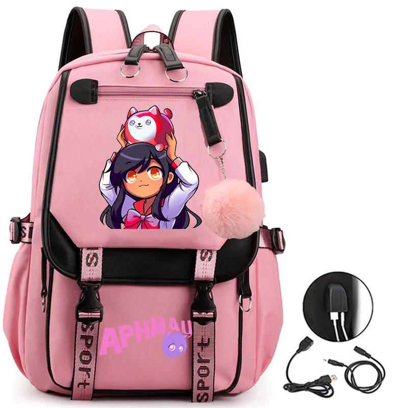 Large Capacity Schoolbag with Shoulder Strap; Student Three-piece Pencil Case Set