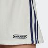 Adidas Originals Logo Embroidered High-Waisted Shorts Women shorts White HL6583