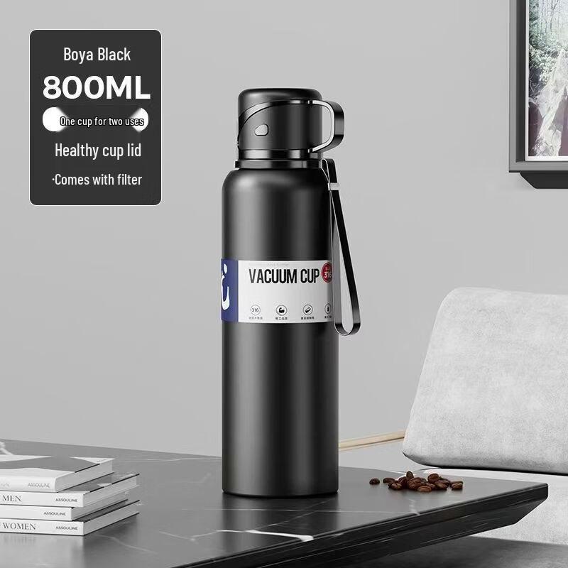 Shangqi 1000ml 316 Stainless Steel Insulated Mug with Tea Infuser