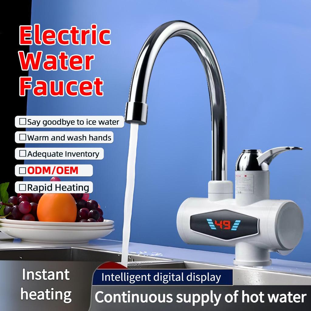 Kitchen And Bathroom Heaters Household Electric Heating Water Faucets Hot And cold Dual-purpose Quick Heating Faucets