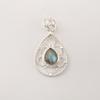 Labradorite Gemstone 925 Sterling Silver Pretty Pendant 1.40" For Mother PP-19-14