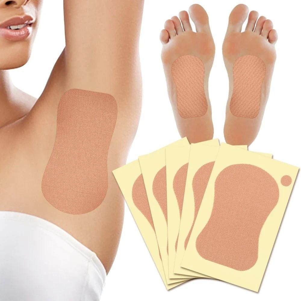 5Pcs Invisible Sweat-Absorbing Patches Thin Disposable Sweat Pads Armpit Sweat Shield  Summer