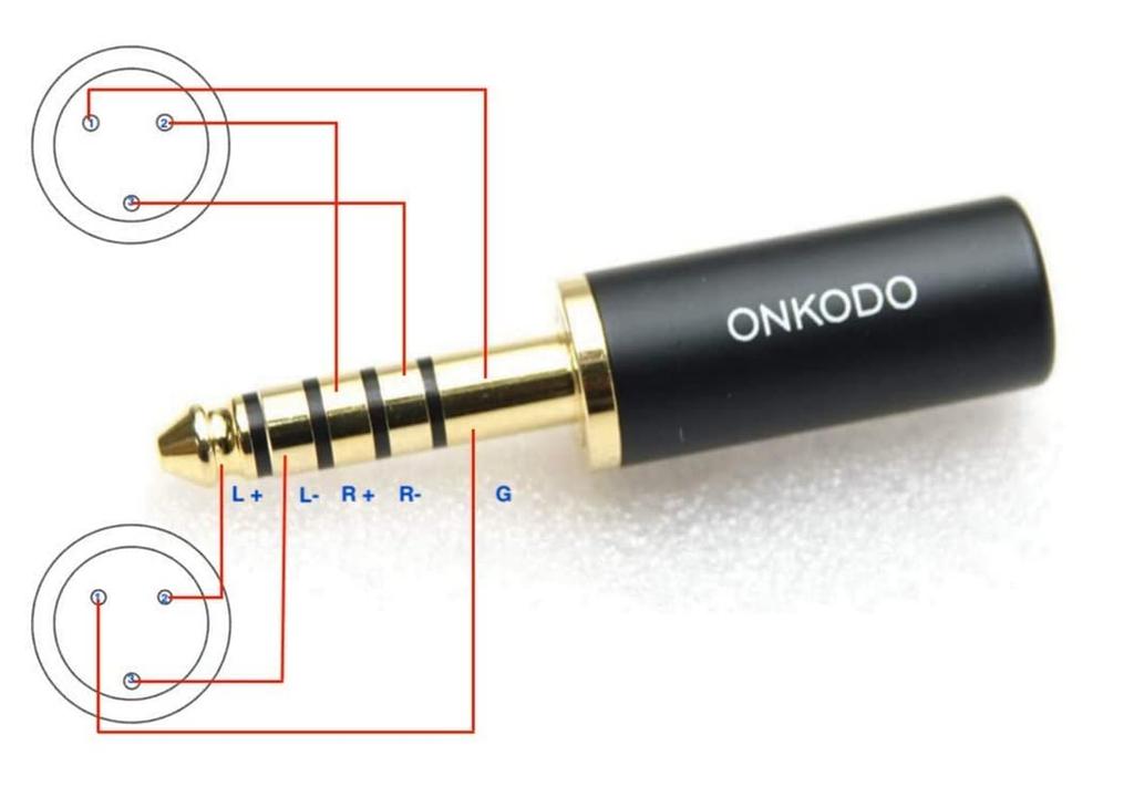 MOGAMI 2534 Y-Cable (4.4mm 5-Pole Male to 2 XLR Males) (2m)