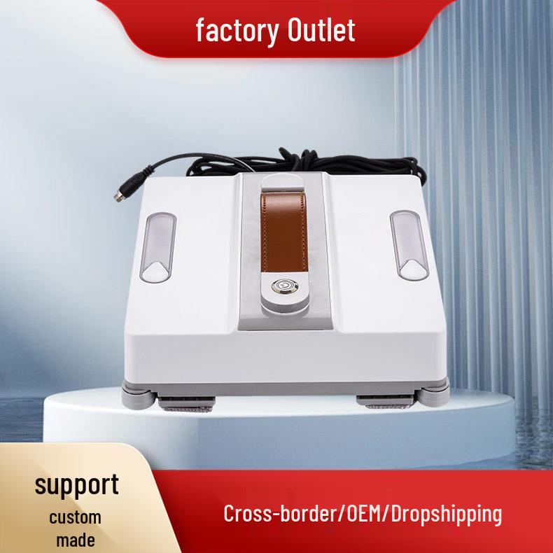 2025 Electric Glass Window Cleaning Robot with 4 Water Sprays - Automatic High-rise Household Tool