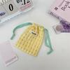 Cute Small Coin Purse Case Drawstring Bag for Women Girls Jewelry Lipstick Cosmetic Storage Pouch