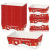 20PCS Disposable Disposable Serving Trays Food Grade Christmas Party Trays  Christmas Party