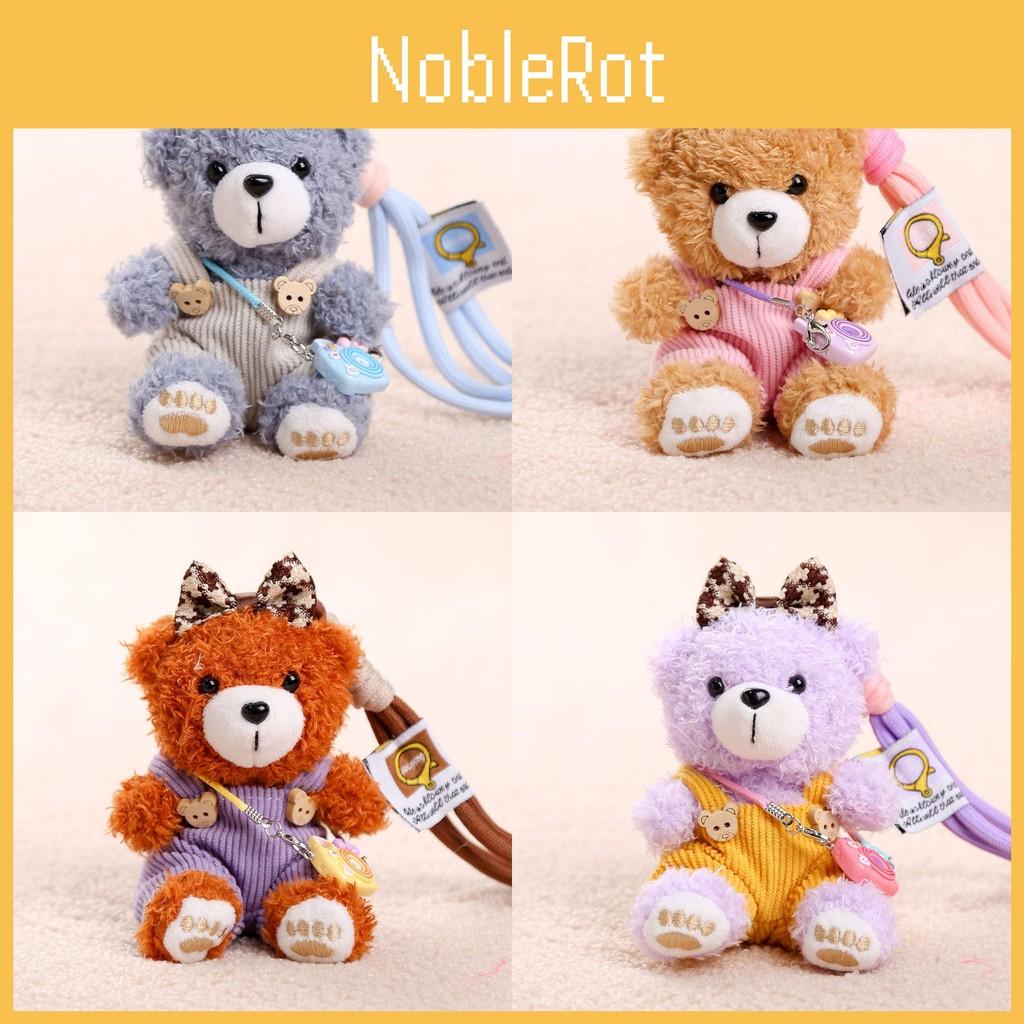 Bear Cute Teddy Keyring Pp Cotton Filling Girls Backpack Decoration Gift Pendant