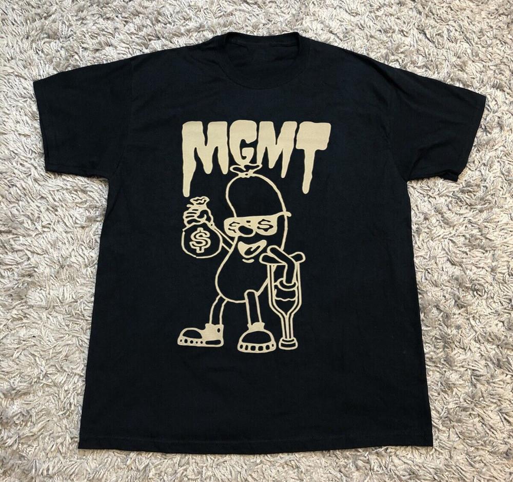 Collection MGMT Band HotDog Unisex Short Sleeve Black All Size T-Shirt HH03 Unisex T-Shirt XXXXL