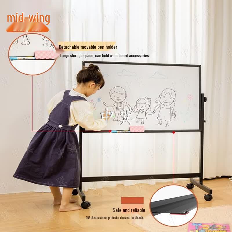 Zhongshen Mobile Double-Sided Whiteboard with Stand