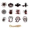 Ghost Halloween Flags Pumpkin Ghost Garden Banner Funny Haunted House Pull Flags  Party Supplies