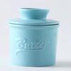 Ceramic butter tank, fresh-keeping butter storage box with lid, kitchen household butter fresh-keeping container