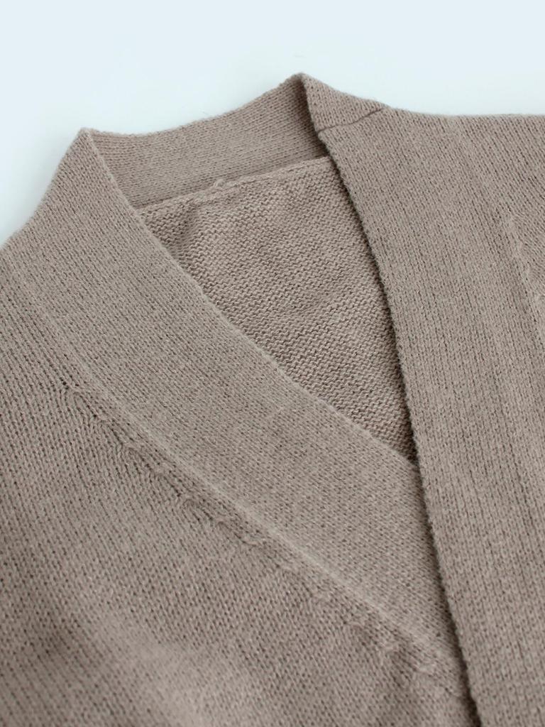 European and American Long-Sleeve Knitted Cardigan Sweater for Autumn and Winter