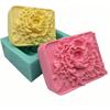 Lily Flower Soap Mold Pretty Flower Soap Silicone Mould for Handmade DIY Soap Making Lotion Bars Scented Candles Resin Crafts Aromatherapy Gypsum