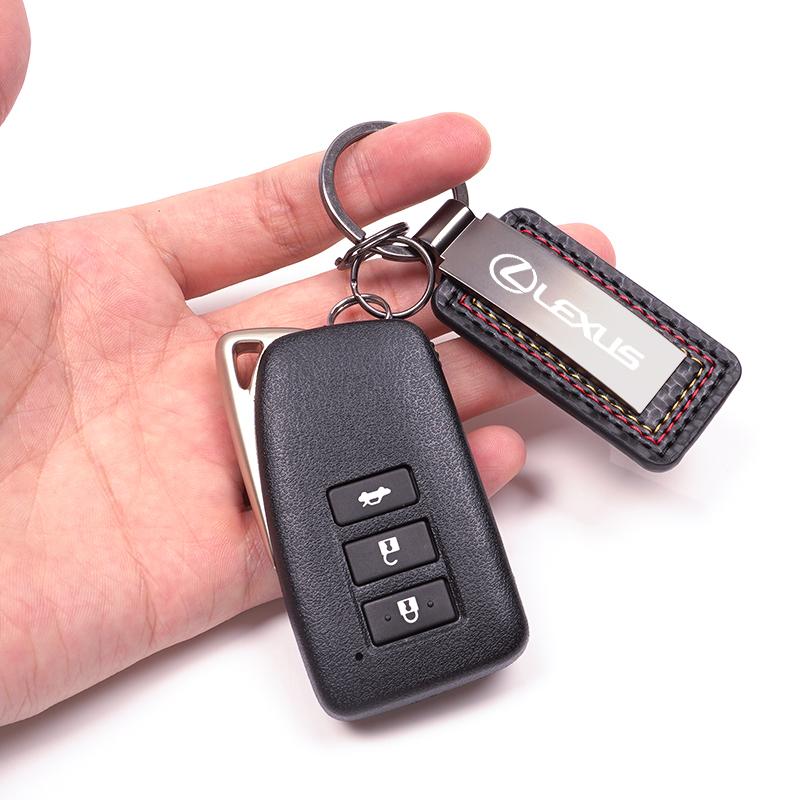 Lexus Logo Zinc Alloy Key Chain Car Personalized Keychain For Lexus FSPORT LBX NX RX 350h 450h ES UX 300e GS GX IS LS LX CT LC