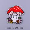 Cartoon Patch Cute Animal Patches For Clothes Striped Badges Embroidered For Clothing Hedgehog Patch Iron On Patches On Clothes