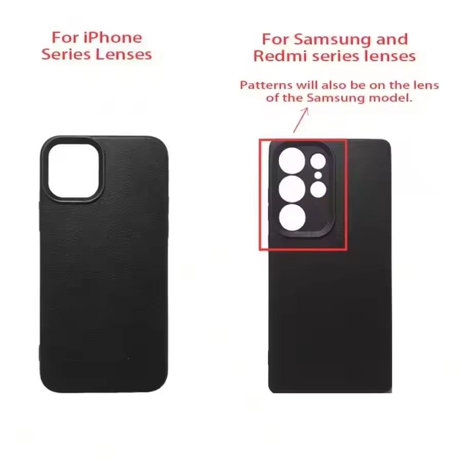 White Lace Patterned Lychee Textured Phone Case for Xiaomi Poco F7 F6 F5 X7 X6 X5 M6 Pro4G for Xiaomi 15 14 13 15T 14T 13T Cover