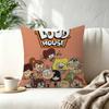 Popular Cartoon The Loud House  Decorative Room Aesthetics Pillow Case Home Decor Bedroom Sofa Bed Pillow Cover x