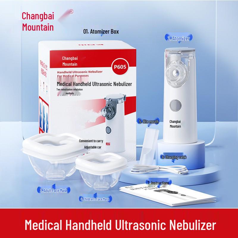 Ультразвуковой ручной ингалятор горы Чанбайшань: Портативный ингалятор для взрослых и детей