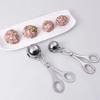 Meat Ball Maker Tool Round Stainless Steel Non Stick Meat Ball Rice Ball Shaper Spoon Mold Household Kitchen Convenience Gadget