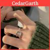 Anillo Abierto Geométrico Chic Para Mujer Hecho de Plata de Ley 925 Ideal Para Regalos