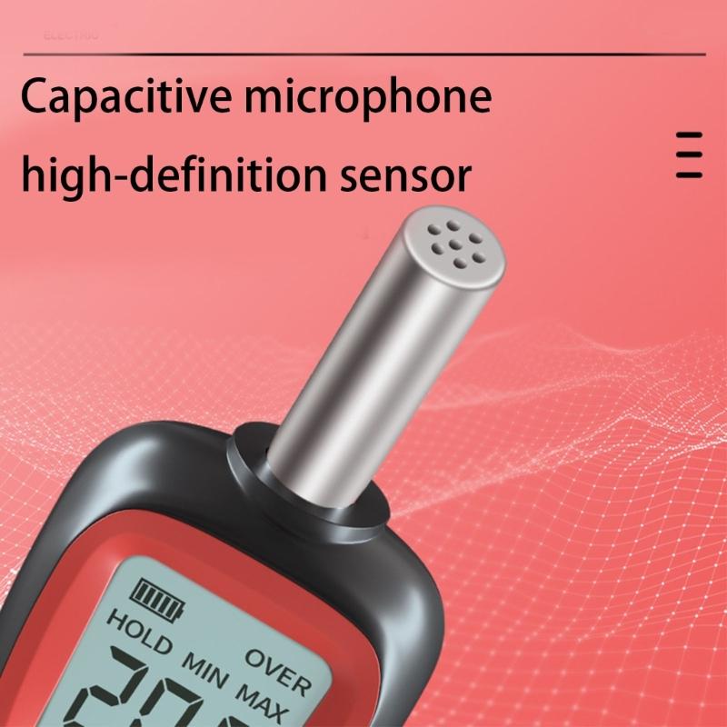 Handheld Noise Testing Device With High execution Component Suitable For Indoor And Outdoor Use Measuring 30 130dBA