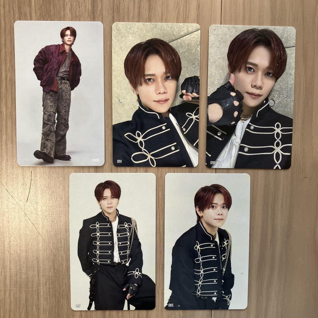 [USED] INI Kyosuke Fujimaki Can Badge Trading Card