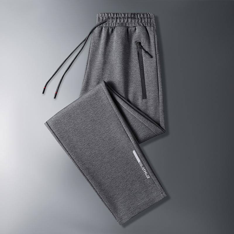 Casual Pants Men's Loose Straight Pants Men's Solid Color Simple Versatile Pants Spring and Autumn Sports