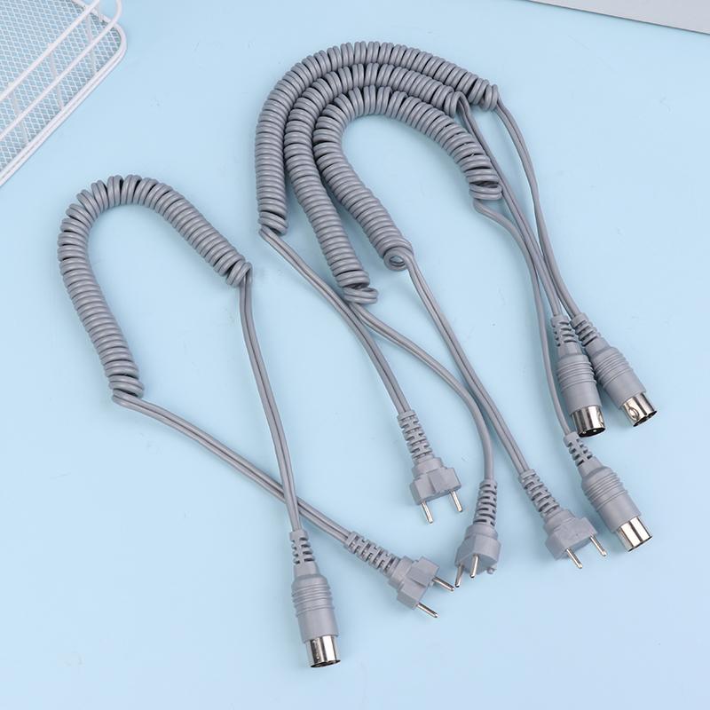 1.5M Grey 3-Pin 9Mm For Strong 210 204 90 105L 102L Nail Handle Power Cable Electric Manicure Drill Spring Wire