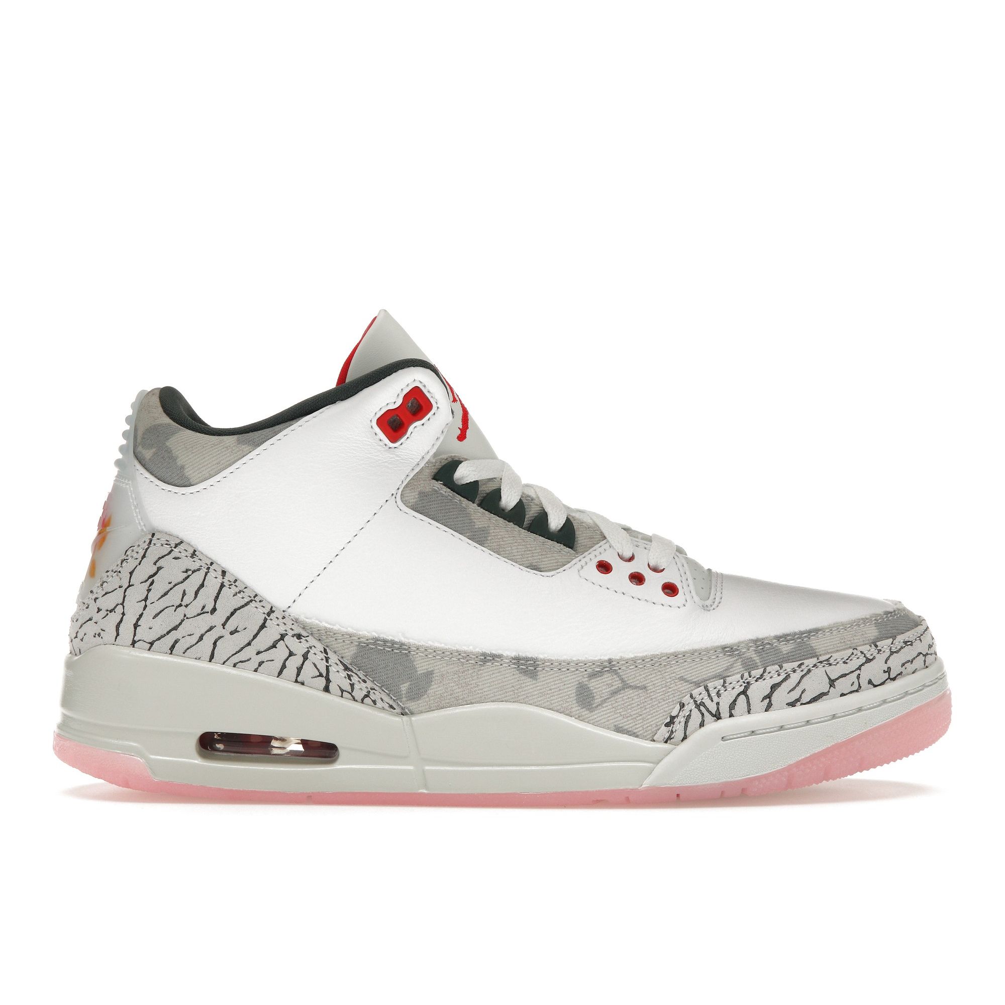 

Кроссовки Air Jordan 3 Retro Wings Unisex White Fire-Red Off-White HM6993-100 42