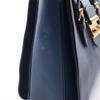 Used Miu Miu MADRAS 2WAY Handbag RN0799 leather Blue Used Women