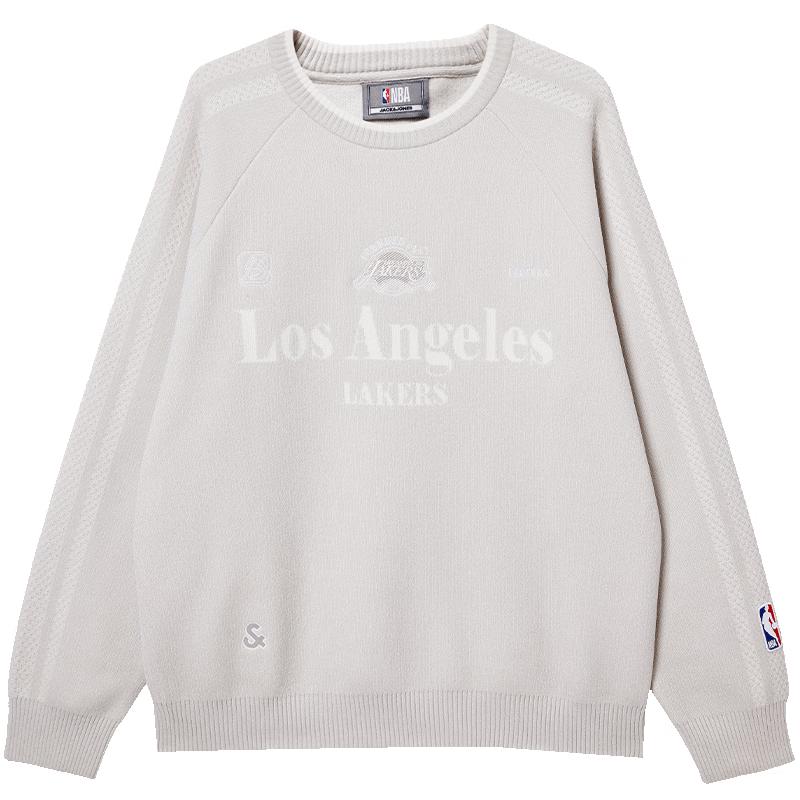 Мужской повседневный вязаный свитер Jack & Jones NBA Lakers S