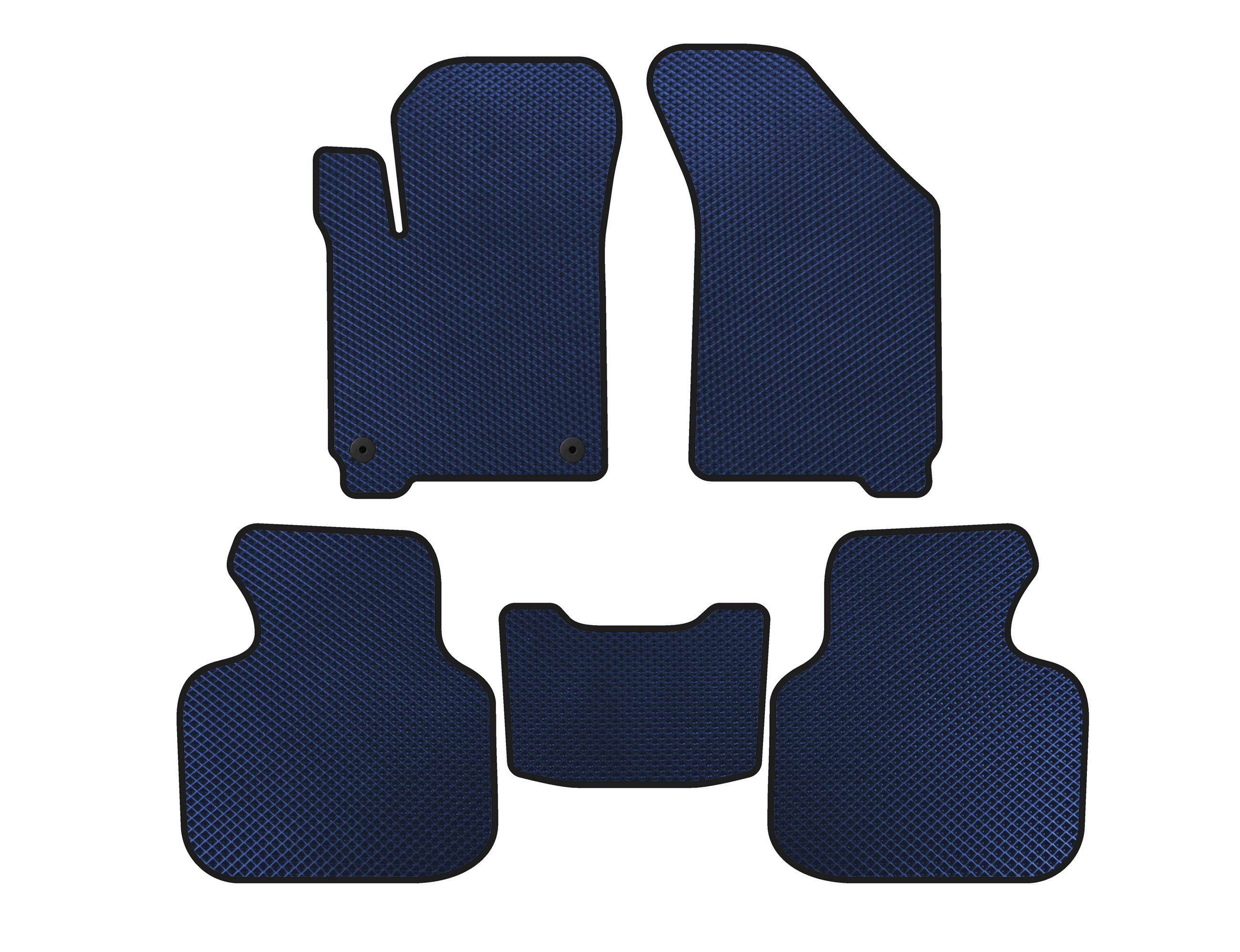 

EVA mats (2011-2020, 7-seater, Blue) for Dodge Journey 2008-