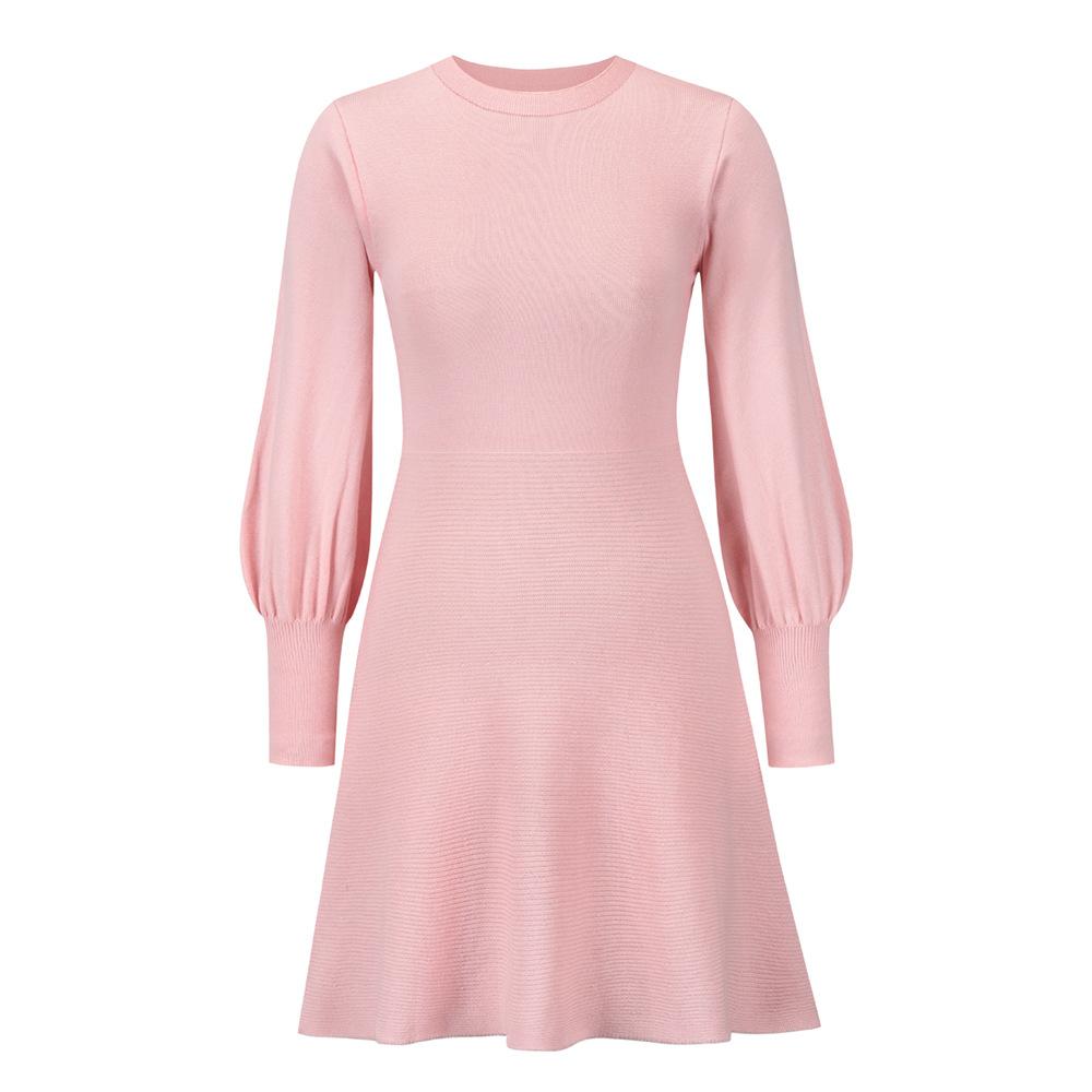 

Knitted Dress Plus Size Skirt Slimming Slimming Temperament Bottoming Sweater Dress