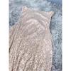 Foreign Trade Order Summer Ins Sleeveless New Sequins Slimming A Word Versatile Banquet Party Stage Style Fashion Dress
