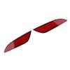 2Pcs Rear Left and Right Side Bumper Trim Reflector Replacement for Sonata 2018 2019 Red Lens 92405C1500