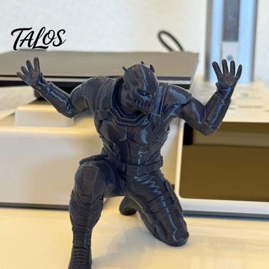 Tactical Hero Pen Stand, 3D Printed Desk Organizer, Action Figure Pencil Holder for Office, Collectible Gift