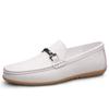 252 Men'S And Women'S Doudou Shoes One-Pedal Flat-Soled Leather Shoes Casual Shoes Spring Low-Top Feet Cowhide Surface Single Shoes
