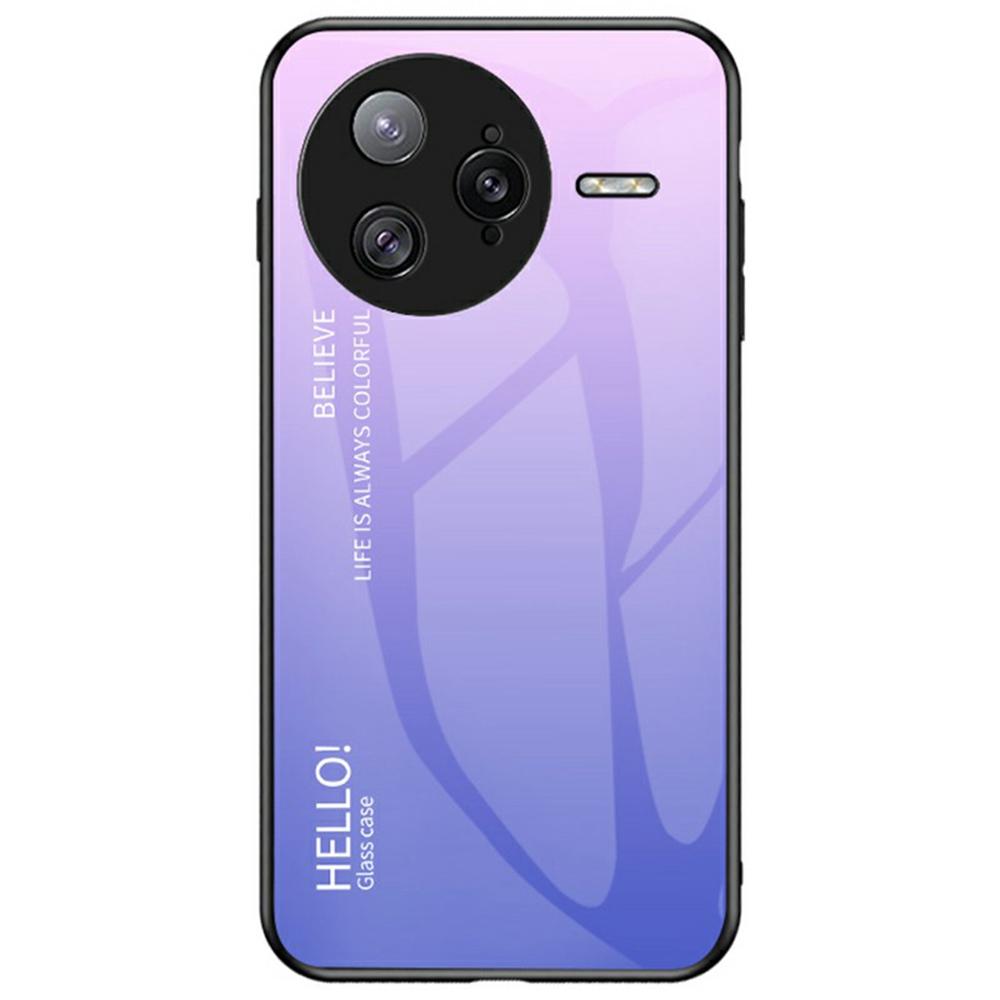 For Xiaomi Poco F7 Ultra 5G/Redmi K80 Pro 5G Case Anti-Scratch Tempered Glass+PC+TPU Phone Cover
