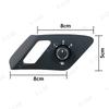 LHD Rearview Mirror Folding Switch Knob Central Control Door Look Button Switch For VW Golf 7 7.5 GTI GTD Rline E-Golf 2013-