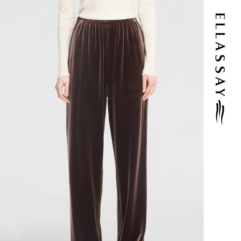 ELLASSAY Women's Elegant Wide-Leg Trousers