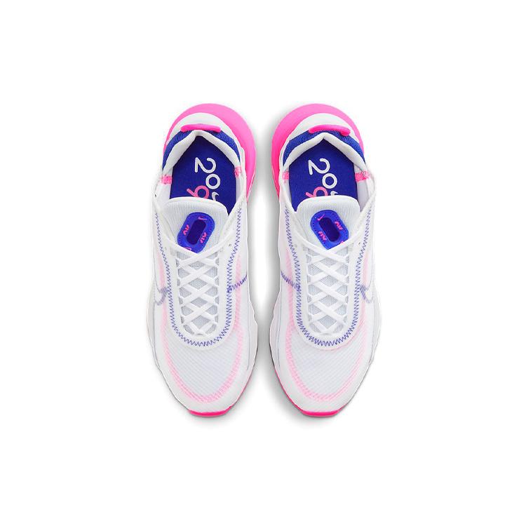 Nike Womens Air Max 2090 'Laser Pink' (women's sizes) White / Concord / Pink Blast / Pure Platinum Running Shoes CZ3867 101