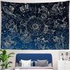 Ancient Astrology Tapestry  Zodiac Constellations  Celestial Map  Unique Wall Art for Bedroom  Astronomy Lover Gift