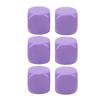 6Pcs Large Dice Set Round Corner Waterproof Oxidation Resistance Smooth Surface Dice for Bar DIY