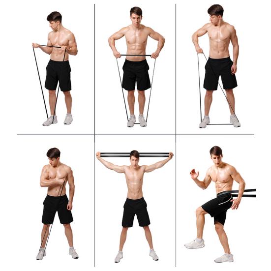 High Elasticity Resistance Band Strong Resilience Convenient Carrying Long Service Life Pull
