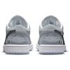Jordan Air Jordan 1 Abrasion Resistant Slip Resistant Low top Vintage Basketball Shoes Women's Gray White DC0774-105(Team181-)