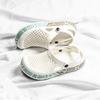 Fashion Platform Slippers for Men Outdoor Hole Beach Sandals Man Original Rubber Pvc Cheap Liquidation Eva Y2k 2025 Fashion Style Shoes